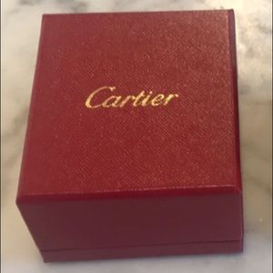 One Cartier box - 3x3.5x2
